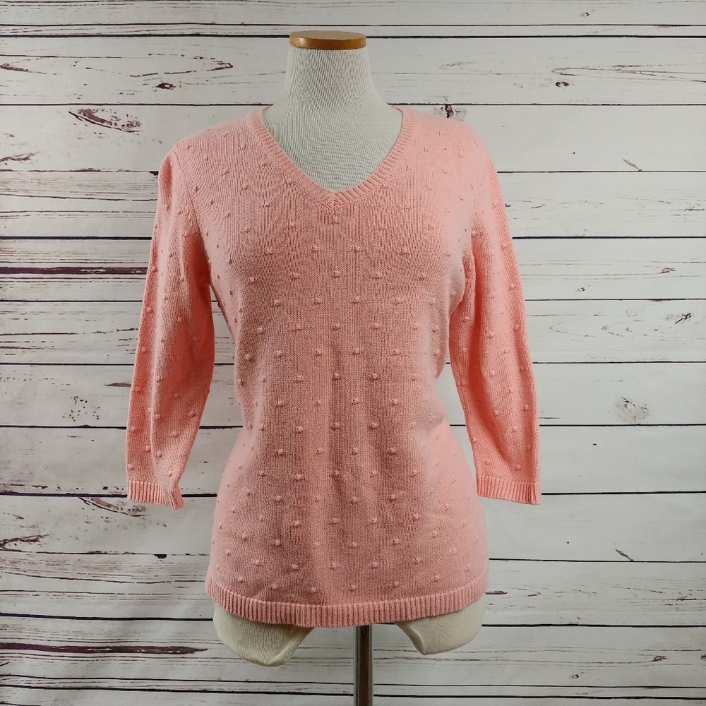 Peachy Pink Light Sweater